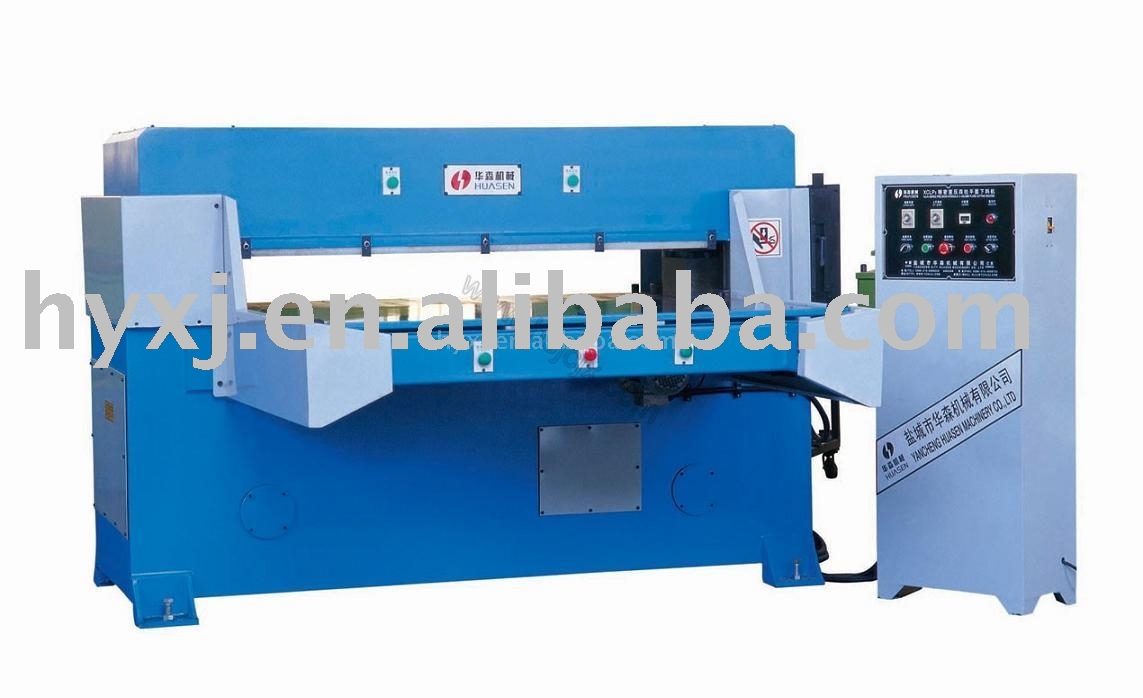 100T Auto-Feeding Auto-balance Precise Four-column Hydraulic Plane Cutting Machine