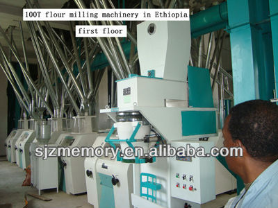 100tons/24hrs corn flour processing machinery