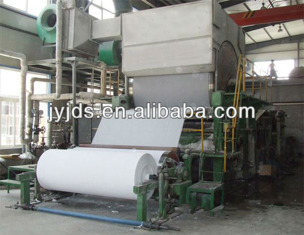 1092mm double cylinder double dryer culture paper machine