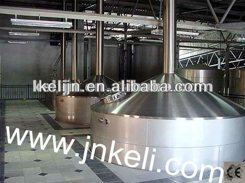 10T per day turnkey beer equipment, large brewery