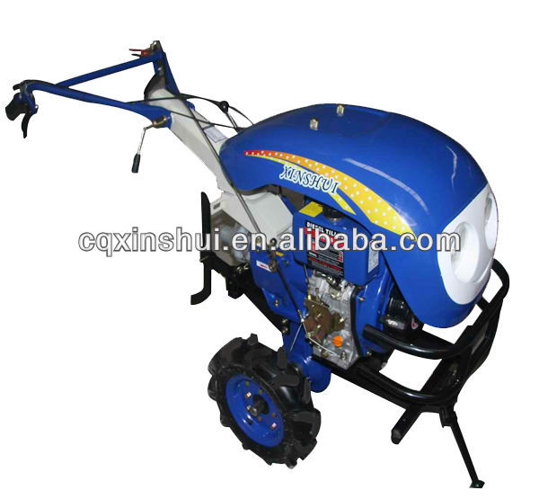 12 HP Air Cooling Gear Driven High Efficiency Mini Multifunctional Farm Tiller