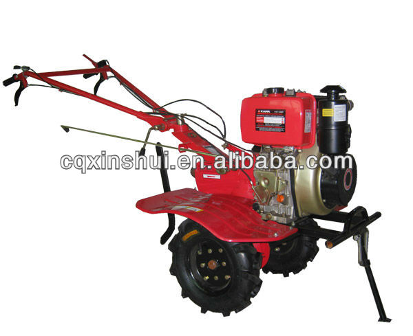 12 HP Air Cooling Gear Transmission High Efficiency electric mini tiller