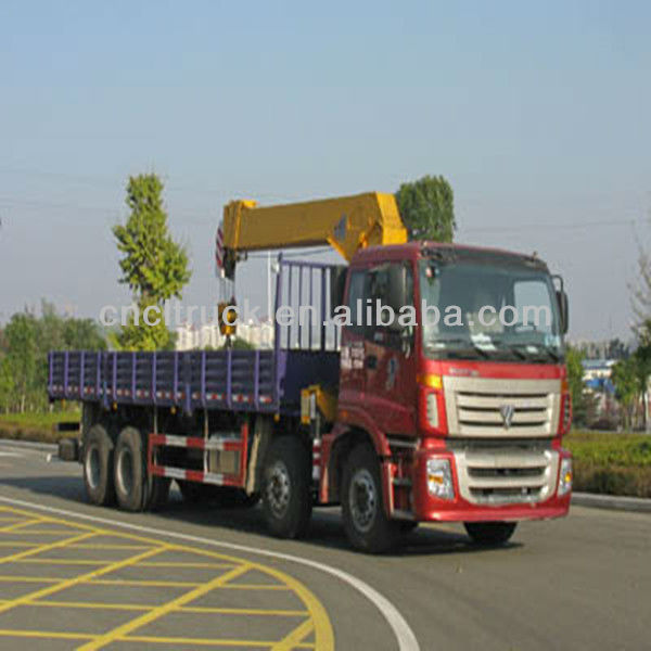 12 ton Foton truck mounted crane