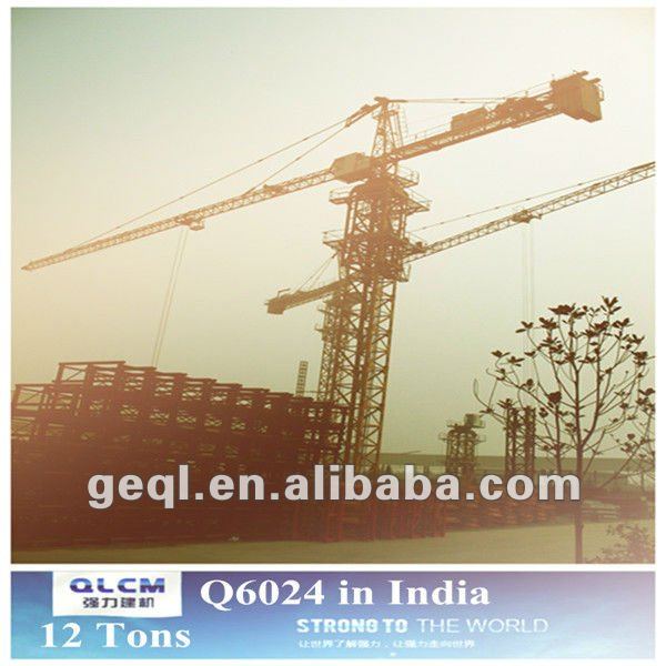 12 Tons Q6024 Tower Crane (QTZ160) (Cheap Type)