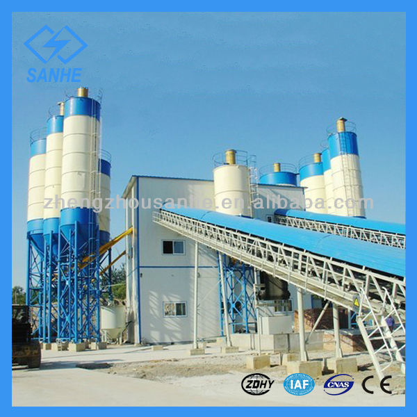 120m3/h HZS120 ready mixed concrete batching machine