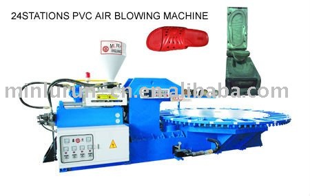124F PVC/TPR AIR BLOWING SLIPPER MAKING MACHINE