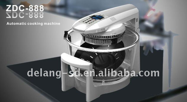 12L automatic frying roaster with halogen oven function-----New!