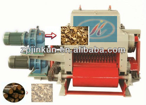 12T/Hr Drum Wood Flakes Chipping Machine BX216 for sales