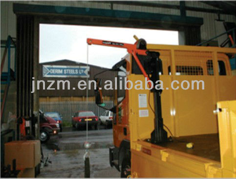 12V DC electric mini crane for highways construction