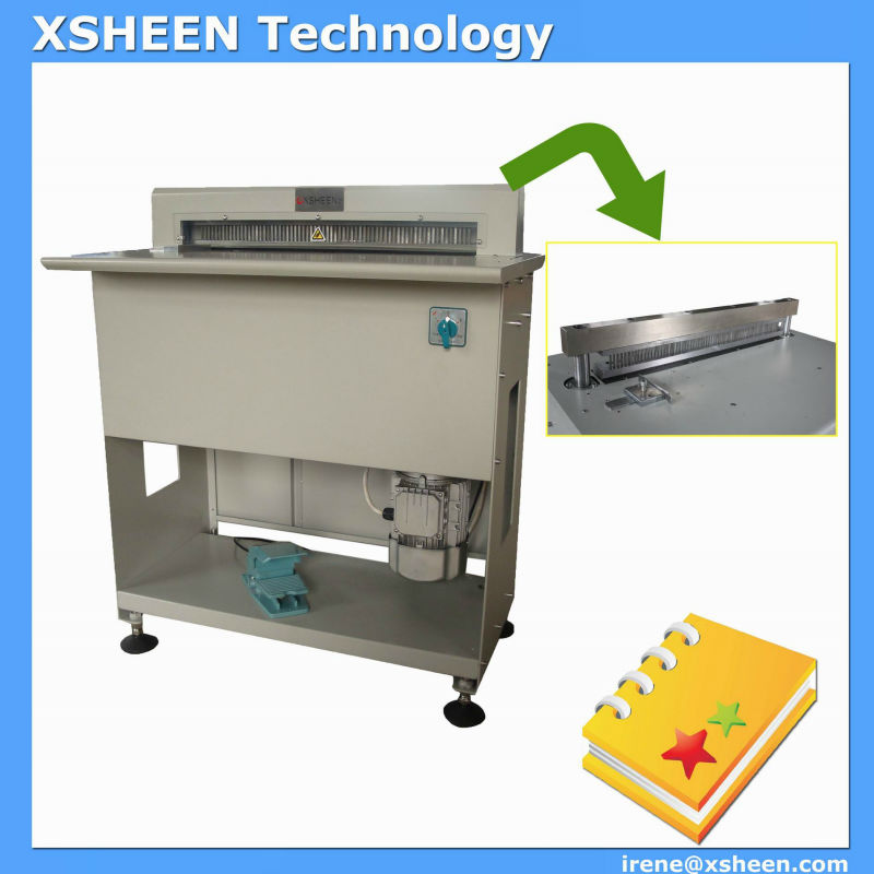 13. paper punching machine, paper puncher machine, calendar making machine XHNP600