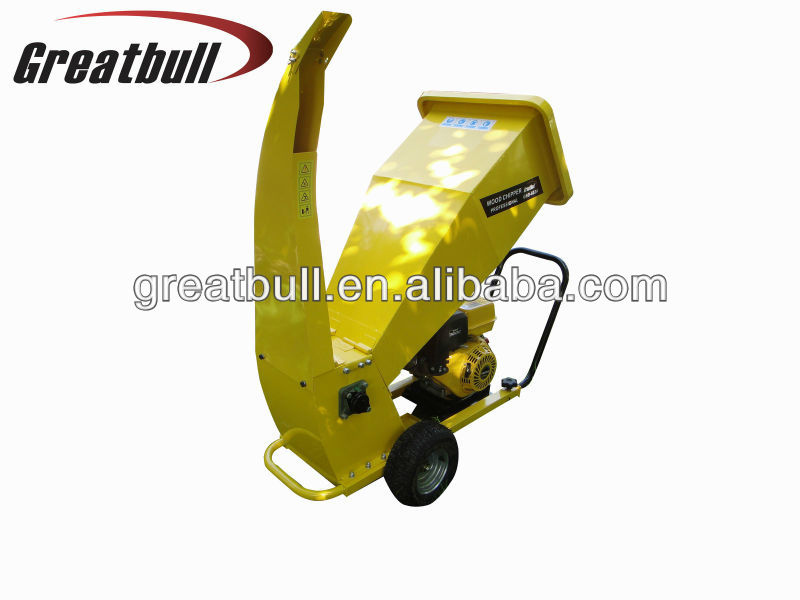 13hp gasoline HSS chipping Knives wood cutting machine chipper shredder