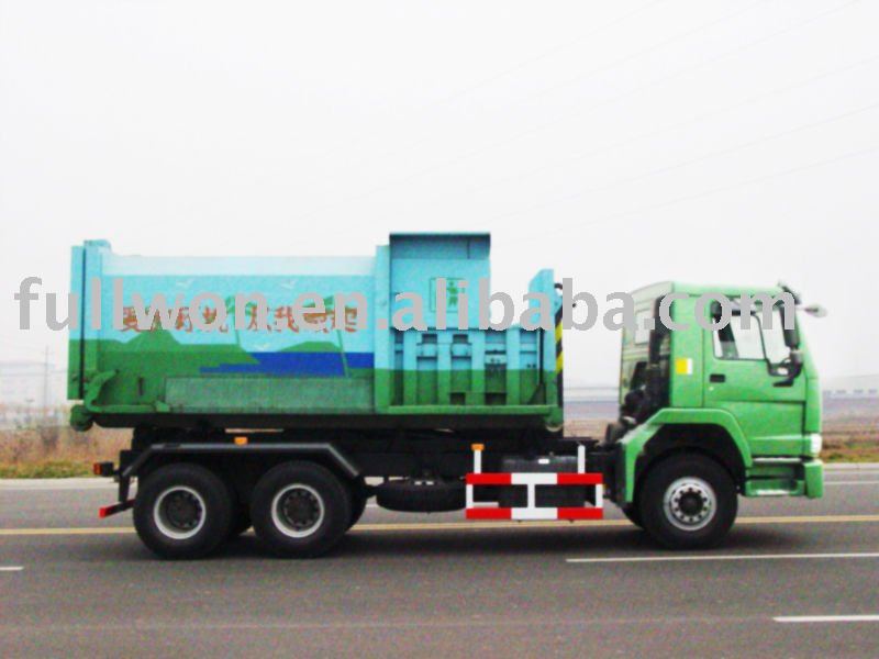 13m3 Swept-Body Dump Garbage Truck