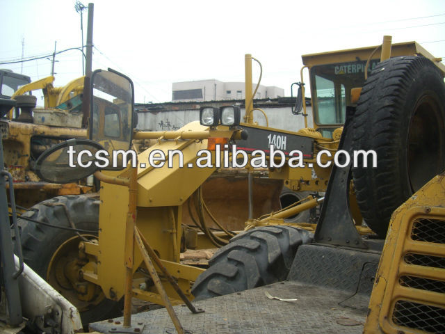 140H used USA motor grader for sale in shanghai China