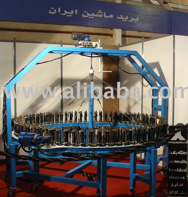 144 carrier yarn braiding machine