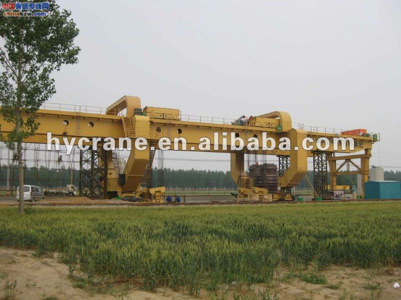 150t-45m span Box Type Bridge Launcher Girder Crane