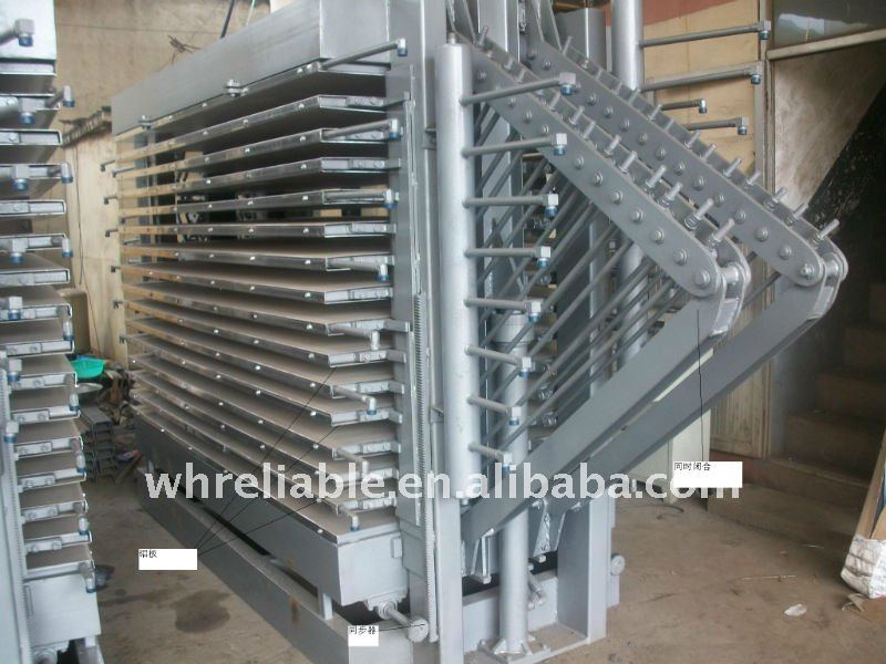 150T plywood core veneer hot press dryer with simultaneous system