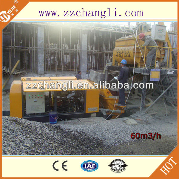 15m3/h throughout XHBT-15SA Electric or Diesel Concrete Pumping Machine Concrete Pump for sale