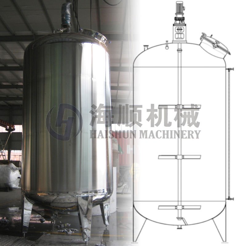 15T Stainless steel storage vessel