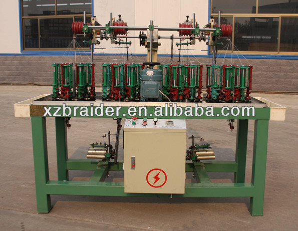 16 carriers shoelace braiding machine