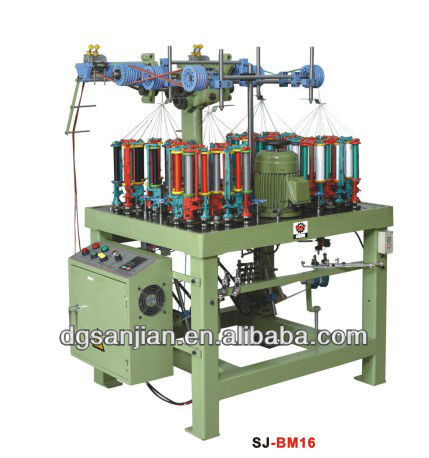 16 spindles braiding machine