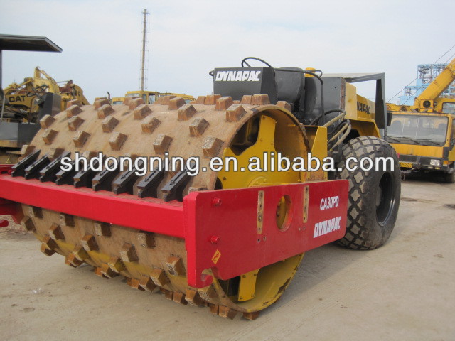 16 ton compactor roller, used dynapac roller CA30 with padfoot