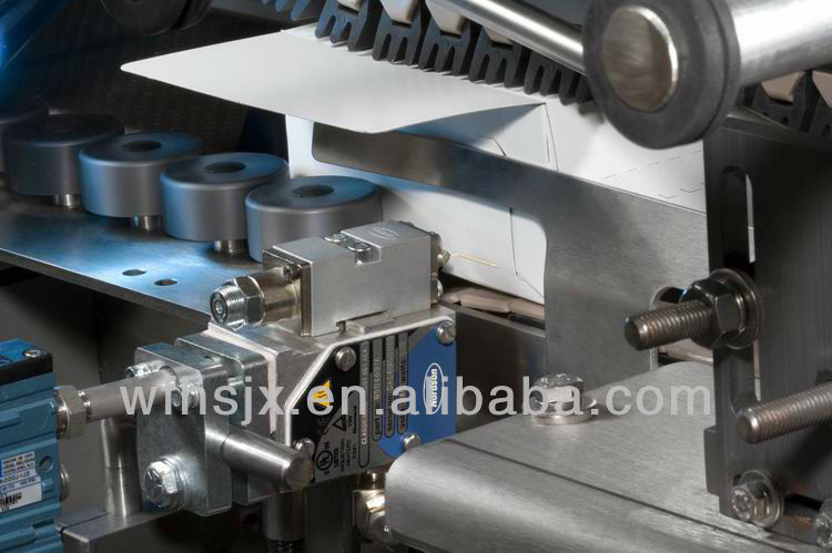 160p/m Auomatic width between 25mm to 140mm paper box sealing machine