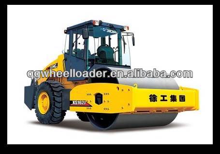 16T XCMG Road Roller XS162J / Single Drum Vibratory Compactor / 16 Tons Operation Weight / SDEC Engine 115kw
