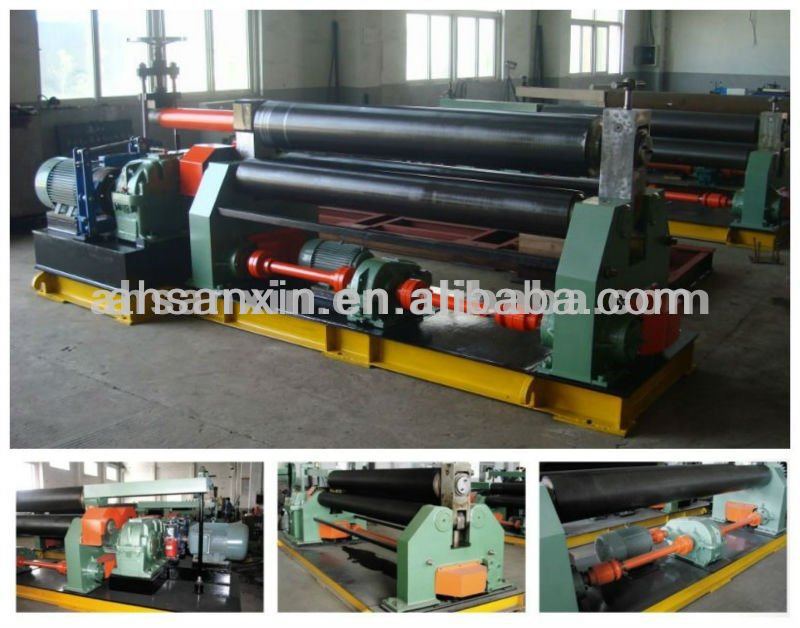 (16x2500mm) Mechanical Plate Rolling Machine, Three rollers bending machine