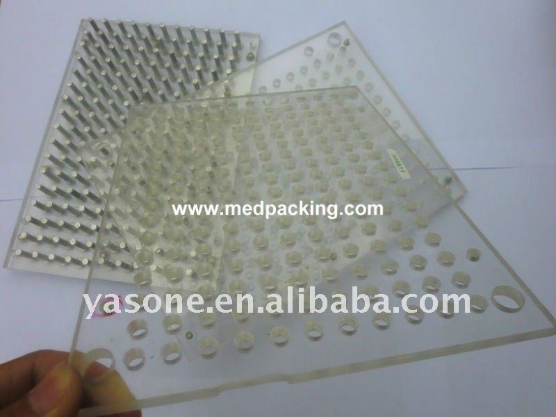 187 holes Manual Capsule Filler with tamping tool 187pcs/time size 3# YSC-D614