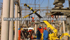18m height spider crane CE and ISO:9001 certificate