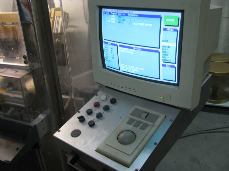 1999 Sipro MBL/8/N coil winder odel Number:MBL/8/N with taping devices 1999 Sipro MBL/8/N coil winder