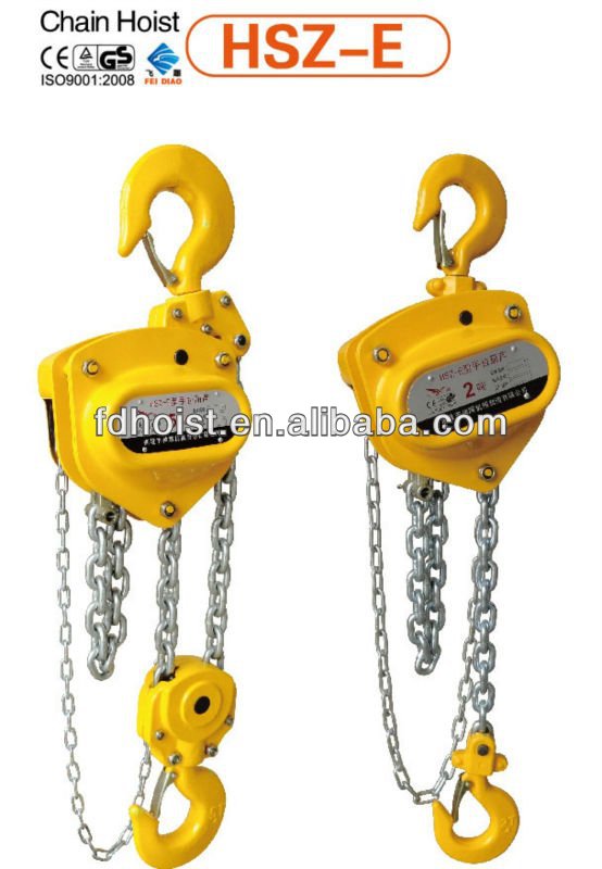1ton chain pulley block