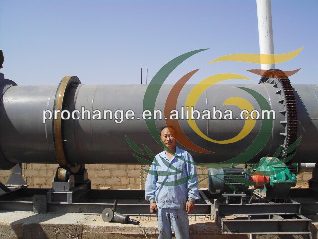 2-3 ton per hour high efficiency Chicken Manure Rotary Vacuum Dryer Professional Manufacturer