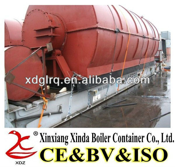20 tons Continuous High Daily Capacity Waste Tyre and Plastic Pyrolysis Plant