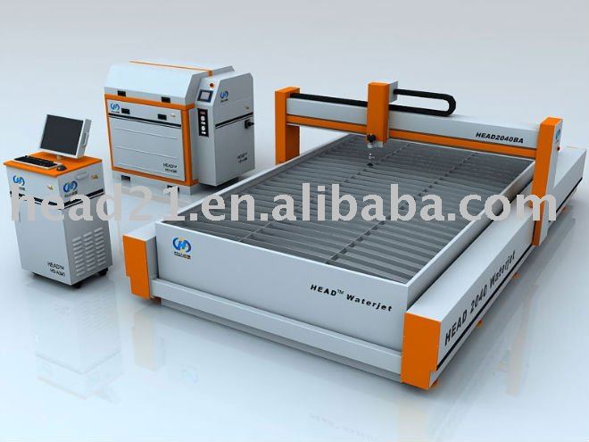 2000*3000mm bridge type CNC small waterjet cutting machine for stone /granite/marble with CE certificate