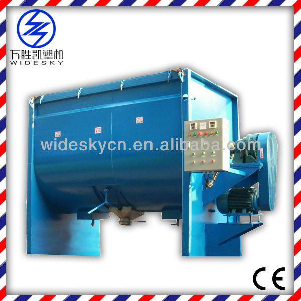 2000KG Big Horizontal Plastic Color Mixer with Heater