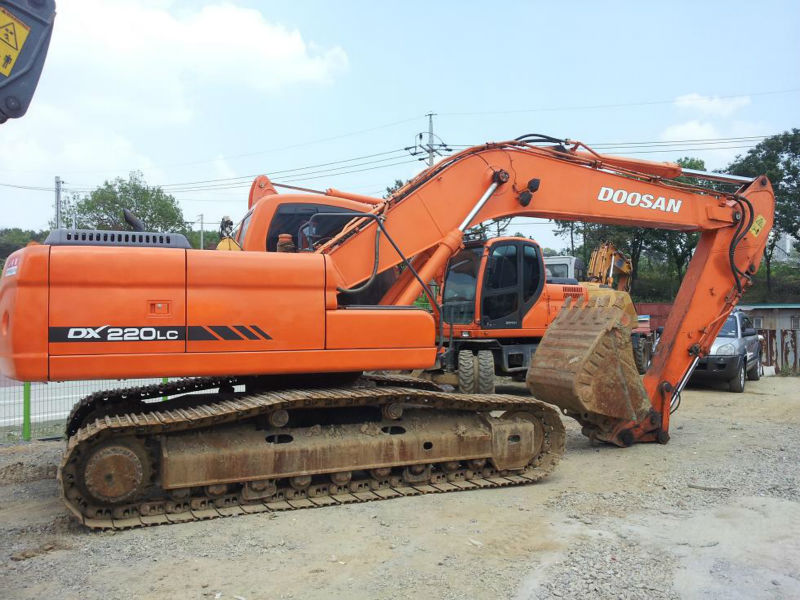 2008Year Doosan Crawler Excavator DX220LC