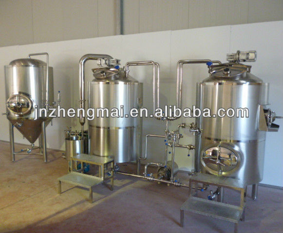 200L beer brewery system turnkey project / beer brewing system