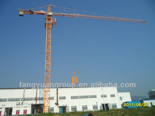 200m tower crane QTZ160(TC6516) 10t Tower Crane