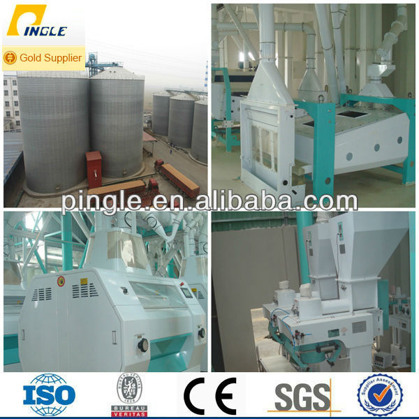 200T complete flour mill