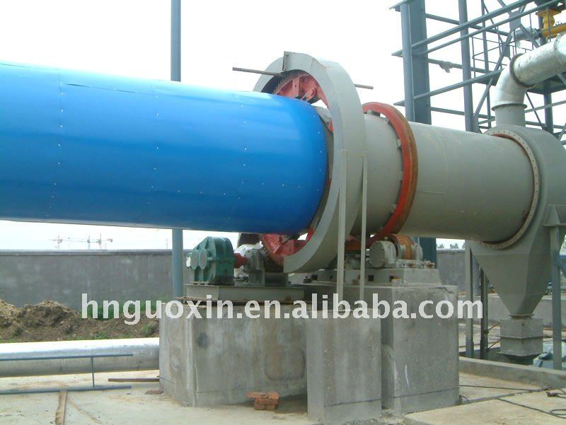 2011 reliable quality slag dryer machine with liw consumption