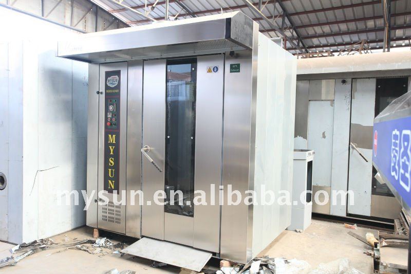 2011new 16 trays stainless steel diesel oil rotary oven (CE certification)/bread equipment /bakery machine)