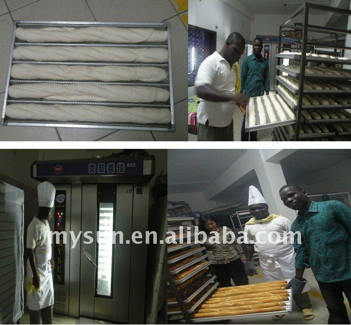 2011new 16 trays stainless steel electric rotary oven (CE certification)/bread equipment /bakery machine)