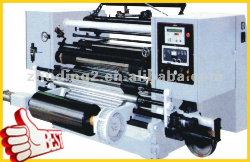 2012 China Manufacture plastic film slitting and rewinding machine