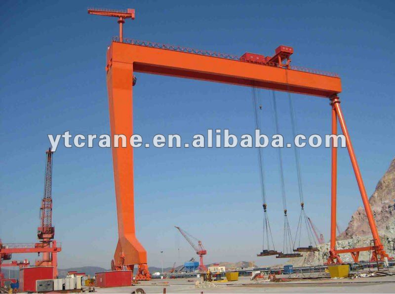 2012 Hot Sale Ship-building Gantry Crane