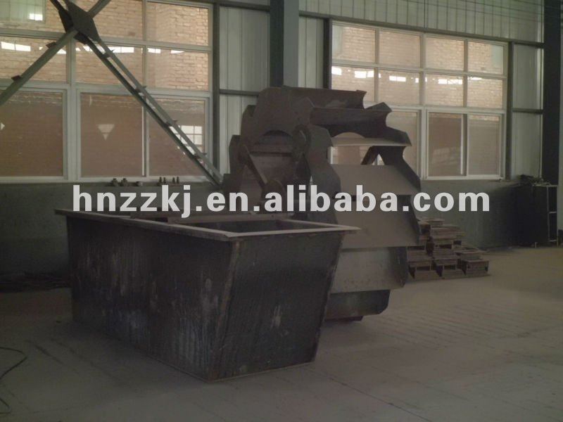 2012 ISO certification screw sand washing machine