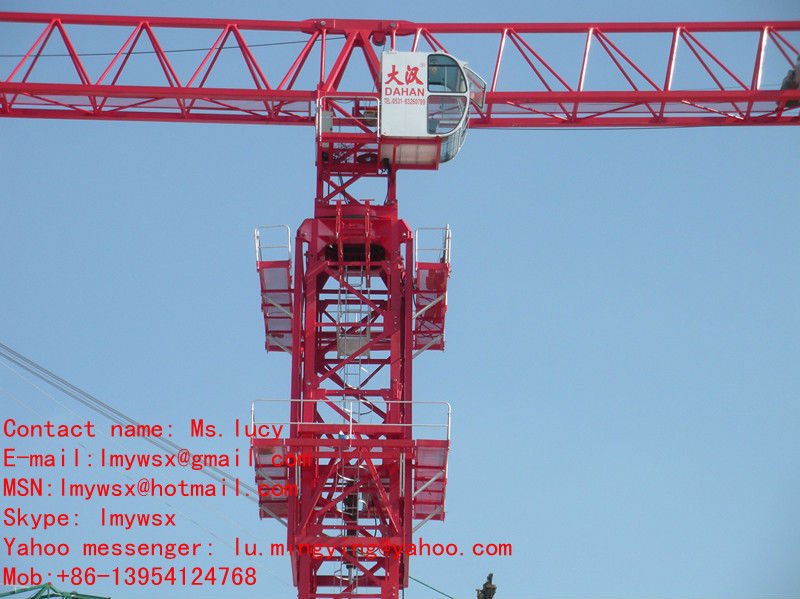 2012 new and hot QTZ160(6516) tower crane