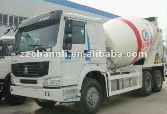 2012 new arrival! 6*4 HOWO concrete mixing truck(6m3)