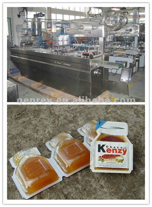 2012 NEW! CQB-250H Automatic Hot Chocolate blister packing machine