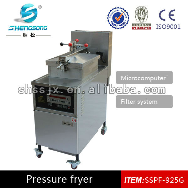 2012 new type SSPF-925G gas deep fryer